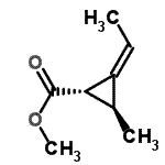 CAS#: 42418-98-4, Methyl (1S,2Z,3S)-2-Ethylidene-3-Methylcyclopropanecarboxylate