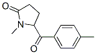 CAS 登录号：42435-97-2， 1-甲基-5-(4-甲基苯甲酰)吡咯烷-2-酮