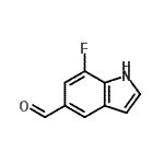 CAS#: 424834-59-3, 7-Fluoro-1H-Indole-5-Carbaldehyde