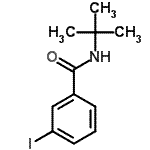 CAS#: 42498-37-3, 3-Iodo-N-(2-Methyl-2-Propanyl)Benzamide