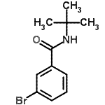 CAS 登录号：42498-39-5， 3-溴-N-(2-甲基-2-丙基)苯甲酰胺