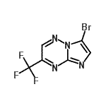 CAS#: 425378-67-2, 7-Bromo-3-(Trifluoromethyl)Imidazo[1,2-b][1,2,4]Triazine