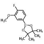 CAS#: 425378-85-4, 2-(4-Fluoro-3-Methoxyphenyl)-4,4,5,5-Tetramethyl-1,3,2-Dioxaborolane