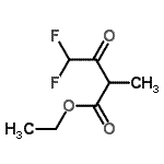CAS 登录号：425394-84-9， 乙基4,4-二氟-2-甲基-3-氧代丁酸酯