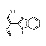 CAS 登录号：42549-69-9， (2Z)-2-(1H-苯并咪唑-2-基)-3-羟基丙烯腈