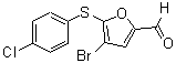 CAS 登录号：425681-51-2， 4-溴-5-[(4-氯苯基)硫基]-2-糠醛