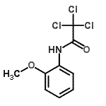 CAS#: 4257-82-3, 2,2,2-Trichloro-N-(2-Methoxyphenyl)Acetamide