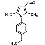 CAS 登录号：426216-56-0， 1-(4-乙基苯基)-2,5-二甲基-1H-吡咯-3-甲醛