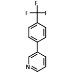 CAS#: 426823-25-8, 3-[4-(Trifluoromethyl)Phenyl]Pyridine