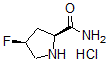 CAS 登录号：426844-23-7， (2S,4S)-4-氟-2-吡咯烷甲酰胺盐酸盐(1:1)