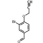 CAS#: 428487-30-3, 3-Bromo-4-(2-Propyn-1-Yloxy)Benzaldehyde