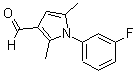 CAS 登录号：428497-01-2， 1-(3-氟苯基)-2,5-二甲基-1H-吡咯-3-甲醛