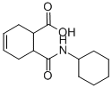 CAS 登录号：428841-22-9， (1R,6S)-6-(环己基氨基甲酰)环己-3-烯-1-羧酸