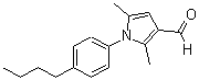 CAS 登录号：428853-87-6， 1-(4-丁基苯基)-2,5-二甲基-1H-吡咯-3-甲醛