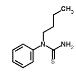 CAS 登录号：4292-71-1， 1-丁基-1-苯基硫脲
