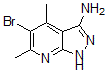 CAS#: 42951-65-5, 5-Bromo-4,6-Dimethyl-1H-Pyrazolo[3,4-b]Pyridin-3-Amine