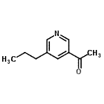 CAS#: 42972-48-5, 1-(5-Propyl-3-Pyridinyl)Ethanone