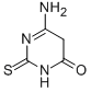 CAS 登录号：42985-76-2， 6-氨基-2,5-二氢-2-硫代-3H-嘧啶-4-酮