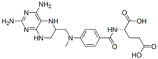 CAS#: 4299-28-9, (2S)-2-[[4-[(2,4-Diamino-5,6,7,8-Tetrahydropteridin-6-Yl)Methyl-Methyl -Amino]Benzoyl]Amino]Pentanedioic Acid