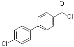 CAS 登录号：43007-85-8， 4'-氯-4-联苯甲酰氯