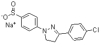 CAS#: 43037-46-3, 4-[3-(4-Chlorophenyl)-4,5-Dihydro-1H-Pyrazol-1-Yl]-Benzenesulfinic AcidSodium Salt