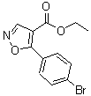 CAS 登录号：430534-62-6， 5-(4-溴苯基)-1,2-恶唑-4-羧酸乙酯