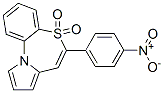 CAS 登录号：43093-01-2， 6-(4-硝基苯基)吡咯并[2,1-d][1,5]苯并硫氮杂卓 5,5-二氧化物