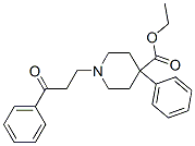 CAS 登录号:4310-87-6, 1-(3-氧代-3-苯基丙基)-4-苯基哌啶-4-羧酸乙酯