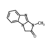 CAS 登录号：43182-03-2， 1-甲基-1H-咪唑并[1,2-a]苯并咪唑-2(3H)-酮