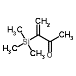 CAS 登录号：43209-86-5， 3-(三甲基硅烷基)-3-丁烯-2-酮