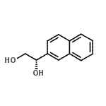 CAS#: 43210-74-8, (1S)-1-(2-Naphthyl)-1,2-Ethanediol