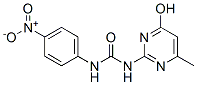 CAS 登录号：4323-61-9， 1-(4-羟基-6-甲基-2-嘧啶基)-3-(4-硝基苯基)脲