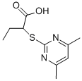 CAS#: 433242-64-9, 2-(4,6-Dimethyl-Pyrimidin-2-Ylsulfanyl)-Butyric Acid