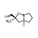 CAS 登录号：433285-96-2， (2S,3aS)-2-甲基六氢吡咯并[1,2-b][1,2]恶唑-2-甲醛