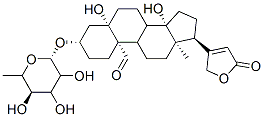 CAS#: 4336-94-1, 3b-[(6-Deoxy-beta-D-Allopyranosyl)Oxy]-5,14-Dihydroxy-19-Oxo-5b-Card-20(22)-Enolide