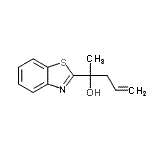 CAS 登录号：433924-37-9， 2-(1,3-苯并噻唑-2-基)-4-戊烯-2-醇