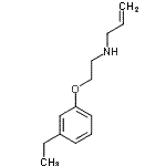 CAS 登录号：433944-62-8， N-[2-(3-乙基苯氧基)乙基]-2-丙烯-1-胺