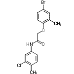 CAS#: 434303-68-1, 2-(4-Bromo-2-Methylphenoxy)-N-(3-Chloro-4-Methylphenyl)Acetamide