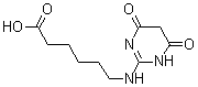 CAS 登录号：435345-32-7， 6-(4,6-二氧代-1,4,5,6-四氢-嘧啶-2-基氨基)-己酸