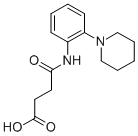 CAS 登录号：436088-44-7， N-(2-哌啶-1-基-苯基)-琥珀酰胺酸