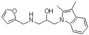 CAS#: 436099-61-5, 1-(2,3-Dimethyl-1H-Indol-1-Yl)-3-[(2-Furylmethyl)Amino]-2-Propanol