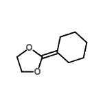 CAS#: 4362-49-6, 2-Cyclohexylidene-1,3-Dioxolane