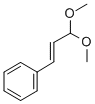 CAS 登录号：4364-06-1， ((E)-3,3-二甲氧基-丙烯基)-苯