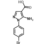 CAS 登录号：438243-87-9， 5-氨基-1-(4-溴苯基)-1H-吡唑-4-羧酸