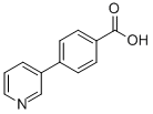 CAS#: 4385-75-5, 4-Pyridin-3-Yl-Benzoic Acid