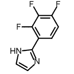 CAS 登录号：438554-18-8， 2-(2,3,4-三氟苯基)-1H-咪唑