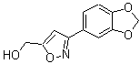 CAS 登录号：438565-34-5， [3-(1,3-苯并二氧戊环-5-基)-1,2-恶唑-5-基]甲醇