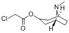 structure of CAS# 438581-53-4, Chloro-Acetic Acid 8-Methyl-8-Aza-Bicyclo[3.2.1]Oct-3-Yl Ester;2-Chloroacetic Acid [(1R,5S)-8-Methyl-8-Azoniabicyclo[3.2.1]Octan-3-Yl] Ester;[(1R,5S)-8-Methyl-8-Azoniabicyclo[3.2.1]Octan-3-Yl] 2-Chloroethanoate;Zinc00316562