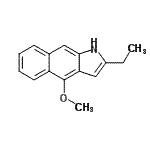 CAS#: 438587-63-4, 2-Ethyl-4-Methoxy-1H-Benzo[f]Indole