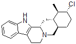 CAS 登录号：439-65-6， 17b-氯-16a-甲基育亨宾